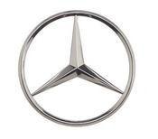 Mercedes Trunk Lid Star Emblem - Genuine Mercedes 2027580058