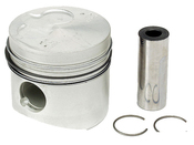 VW Audi Piston w/Rings - Kolbenschmidt 068107081D