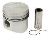 VW Audi Piston w/Rings - Kolbenschmidt 068107091D