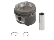 VW Piston w/Rings - Kolbenschmidt 071107091C