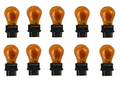 Audi VW Parking Light Bulb - 10 Pack Osram/Sylvania 3357NA bulbs