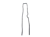 Jaguar Ignition Coil Cover Gasket - Eurospare NBC2530AA
