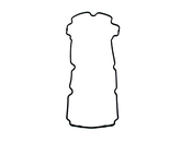 Jaguar Valve Cover Gasket - Genuine Jaguar XR816232