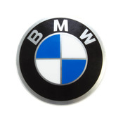BMW Wheel Cap Emblem (45mm) - Genuine BMW 36131181082