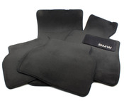 BMW Anthracite Carpeted Floor Mat Set - Genuine BMW 82111469759
