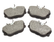 Mercedes-Benz Disc Brake Pad Set - Bosch QuietCast BP487