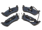 Mercedes-Benz Disc Brake Pad Set - Bosch QuietCast BP875