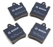 Mercedes-Benz Disc Brake Pad Set - Bosch QuietCast BP873