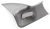 BMW Seat Belt Receptacle Cover Rear Right (Schwarz) - Genuine BMW 72111944498
