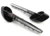BMW Black Chrome Fender Grille Set - M3SIDEGRILLSET