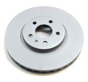 Audi Disc Brake Rotor - Zimmermann Z Coat 100333120