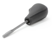 BMW Selector-Lever Grip Leather (Black) - Genuine BMW 25167533347