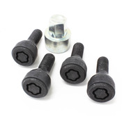 BMW Wheel Locks Set With Key - Genuine BMW 36132453959