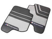 BMW Floor Mats 'Sport' Rear (M Performance) - Genuine BMW 51472409930