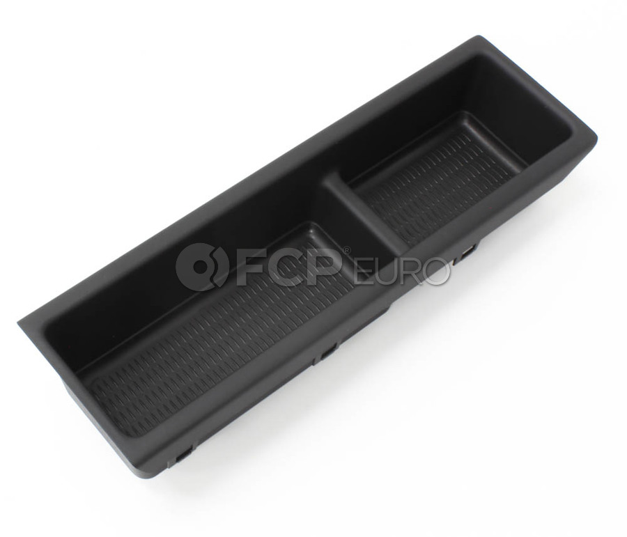 BMW Center Console Storage Tray (Black) - Genuine BMW 51168217927 