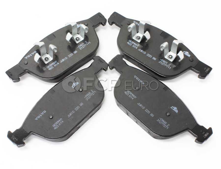 Dynamic Friction 1600-1412-01 - 5000 Euro Ceramic Brake Pads With Hardware