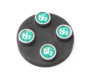 BMW Nitrogen Valve Stem Cap Set - Genuine BMW 36110439435