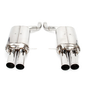 BMW Axle Back Exhaust With Polished Tips (E60 M5) - Dinan D660-0009A