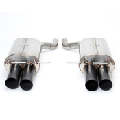 BMW Free Flow Exhaust with Black Tips (E60 M5) - Dinan D660-0009A-BLK
