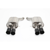 BMW Axle Back Exhaust With Black Tips (F10 M5) - Dinan D660-0044-BLK