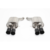 BMW Axle Back Exhaust With Black Tips (F06 F12 F13 M6) - Dinan D660-0049-BLK
