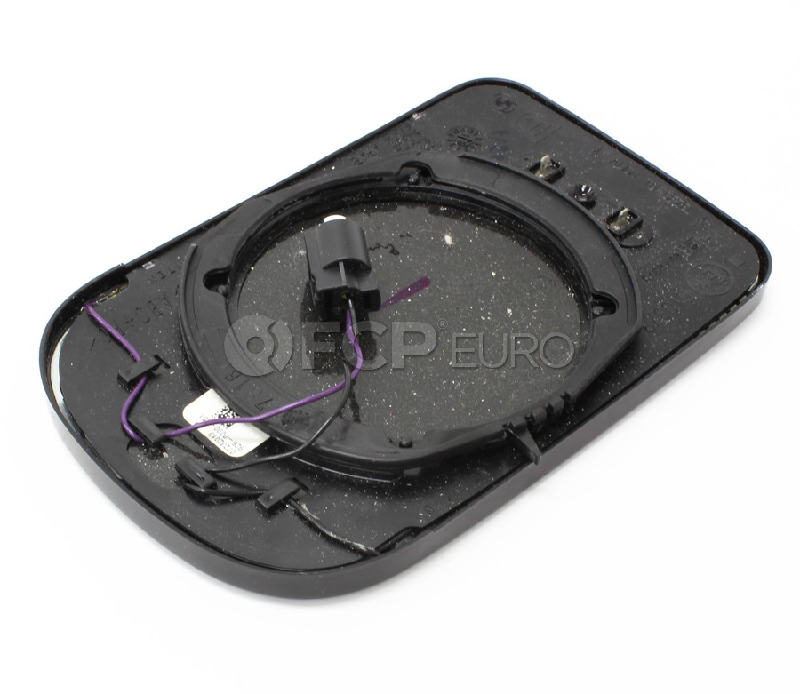 BMW Convex Door Mirror Glass Right (E38) - Genuine BMW 51168227332 