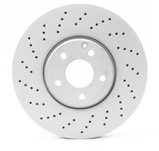 Mercedes Disc Brake Rotor - Zimmermann Z Coat 2204211812