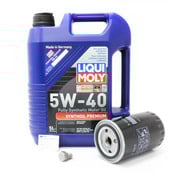 VW Audi Synthetic Oil Change Kit 5W-40 - Liqui Moly 517440