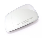 BMW Mirror Glass Heated Wide-Angle Left (Ec) - Genuine BMW 51167405761