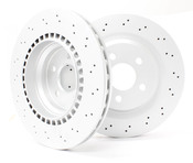 Mercedes Brake Kit - Zimmermann W21163AMGRBK1