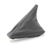 BMW Walk-Nappa Handbrake Lever Cover (Black) - Genuine BMW 34412227560
