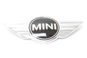 Mini Cooper Hood Emblem - Genuine Mini 51142754972