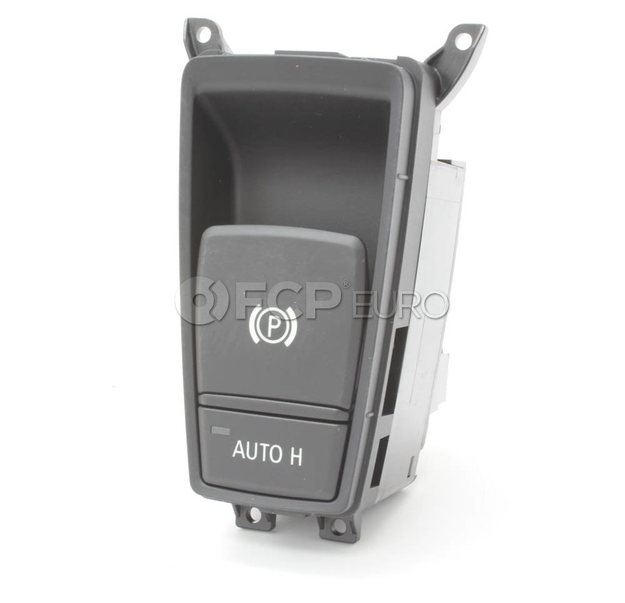 Fydun Interruttore Freno A Mano Elettrico Pulsante - Ricambio Compatibile Con OE 61319148508 Per BMW E70 X5 X6, In ABS Nero
