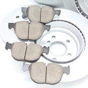 BMW Brake Kit - Zimmermann/Akebono 34116793244KTFR