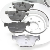 BMW Brake Kit - Zimmermann/Akebono 34116793244KTFR
