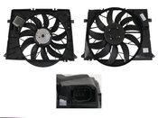 Mercedes Auxiliary Fan Assembly - Genuine Mercedes 2205000293