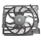 BMW Auxiliary Fan Assembly - Nissens 64546988913