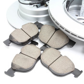 BMW Brake Kit - Zimmermann/Akebono 34116793244KTFR6