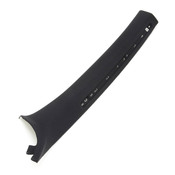 BMW Schwarz A Pillar Cover Left (E46) - Genuine BMW 51437902933