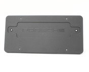 Porsche License Plate Base - Genuine Porsche 99670110700