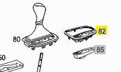 Mercedes Shifter Console Trim Panel - Genuine Mercedes 2032671988