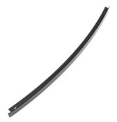 BMW Cover Window Guide Web Exterior Right (Gloss Black) - Genuine BMW 51347890092