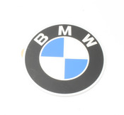 BMW Plaque With Adhesive Film (D=60mm) - Genuine BMW 36131181105
