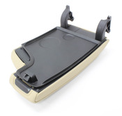 BMW Split Center Armrest (Beige Sensatec Leatherette) - Genuine BMW 51167137571