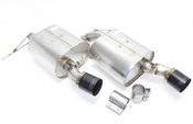 BMW Free Flow Exhaust With Black Tips (E90) - Dinan D660-0012-BLK