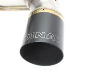 BMW Free Flow Exhaust With Black Tips (E90) - Dinan D660-0012-BLK