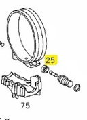 Mercedes Reaction Valve Sealing Ring - Genuine Mercedes 1402770151