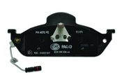 Mercedes Brake Pad Set - Pagid 1634200020