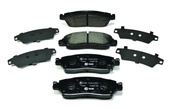 Saab Brake Pad Set (9-7X) - Hella 15855898