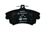 Volvo Disc Brake Pad Set - Hella 30623259